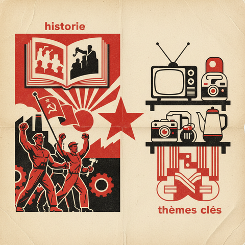 Affiche propagande communiste : histoire et thèmes clés