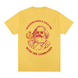 T-Shirt "Cracking Open a Cold One"