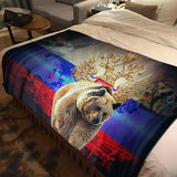 Serviette "Ours Russe"
