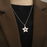 Red Star Pendant