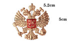 PIN ESTRELLA ROJA METAL ORO CCCP 3.5CM