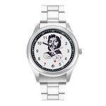 MONTRE VISAGE BARBOUILLÉ & ÉTOILE ROUGE