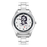 MONTRE VISAGE BARBOUILLÉ & ÉTOILE ROUGE