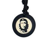 COLLIER PENDENTIF RÉSINE RONDE
