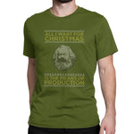 T-Shirt Karl Marx Noël