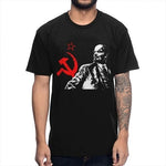 T-shirt Communiste Lénine Symbole Rouge