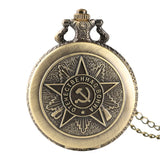 MONTRE POCHE VINTAGE "EMBLÈME DE L'URSS"