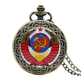 MONTRE POCHE VINTAGE URSS DORE