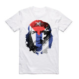 T-SHIRT CHE GUEVARA DRAPEAU CUBAIN GRAPHIQUE