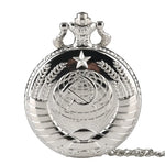 VINTAGE SOVIET GOLD AND SILVER POCKET WATCH