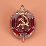 PIN BADGE MVD MINISTERO DEGLI INTERNI SOVIETICI