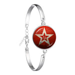 Bracelet Communiste Étoile Rouge