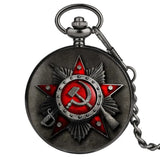 MONTRE POCHE VINTAGE URSS DORE