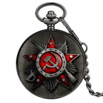 MONTRE POCHE VINTAGE "EMBLÈME DE L'URSS"