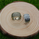 SLAVE KNOT RING SVAROG SILVER OR GOLD