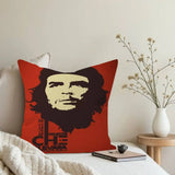 KUSSENHOES CHE GUEVARA REVOLUTIONAIR PORTRET SEPIA VINTAGE