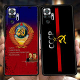HOESJE CCCP OFFICIEEL EMBLEEM KLEUR REDMI