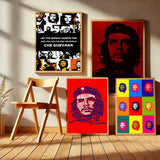 AFFICHE CHE GUEVARA CHANGER LE MONDE MOSAIQUE PORTRAITS