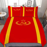COPRIPIUMINO CCCP STEMMA AK47 STELLA SFONDO ROSSO