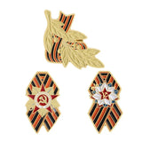 PIN RUBAN GEORGE DRAPEAU RUSSE TRICOLORE