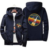 MULTIDESIGN SOVIET ZIP-UP SWEATSHIRT
