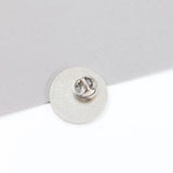 SPILLA TONDO IN METALLO ARGENTO CON FIRMA RITRATTO DI CHE GUEVARA