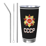 THERMOS MUG CCCP USSR STAINLESS STEEL VACUUM ISOTHERM