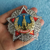 POBEDA VITTORIA CCCP MEDAGLIA STRASS GRANDE
