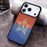 COQUE CCCP BLASON COLORÉ ROUGE BORDEAUX IPHONE 2