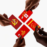 SKIN CARTE BANCAIRE EMBLEME URSS ROUGE OR