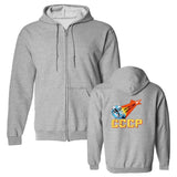 SCHWARZES KAPUZENSWEATSHIRT CCCP VOSTOK COSMONAUTE