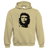 SWEAT À CAPUCHE BEIGE "CHE GUEVARA CLASSIQUE"