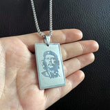 Collar con Colgante Che Guevara Acero