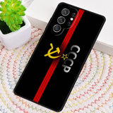 HOESJE CCCP DRIEKLEURIGE VLAG RUSLAND SAMSUNG