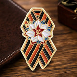 PIN RUBAN GEORGE DRAPEAU RUSSE TRICOLORE