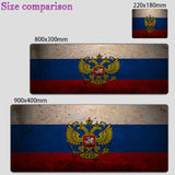 BUREAUMAT RUSLAND VLAG DRIEKLEUR KEIZERLIJKE ADELAAR XXL