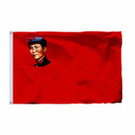 DRAPEAU COMMUNISTE MAO ZEDONG ROUGE