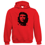 SWEAT À CAPUCHE CHE GUEVARA ROUGE "PORTRAIT ICONIQUE"