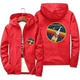 MULTIDESIGN SOVIET ZIP-UP SWEATSHIRT