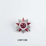 PIN ORDEN GUERRA PATRIÓTICA ORO CCCP 32MM