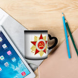 CCCP MUG RED STAR RED ARMY MEDAL