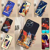FUNDA PARA COHETES CCCP POKORITELI VSELENNOY IPHONE