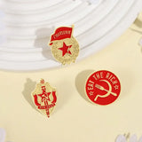 Pins Communiste Spatiale Bicolore