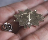 SPILLA ORDINE DI GUERRA PATRIOTTICA ARGENTO 2° CLASSE