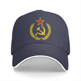 CAPPELLO FALCE E MARTELLO DA BASEBALL DELL'URSS