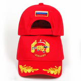 CASQUETTE SPETSNAZ ROUGE INSIGNE