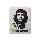 PATCH MILITARE CHE GUEVARA SFONDO ROSSO STELLA GIALLA 6X8CM
