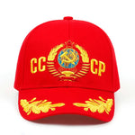 CASQUETTE CCCP BRODÉE EMBLÈME