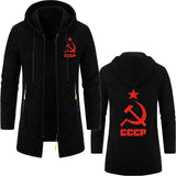 PARKA CCCP FAUCILLE ET MARTEAU HOODIE LONG