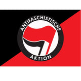 DRAPEAU ACTION ANTIFASCITE